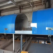 Одна сторона открытая конвейерная крышка капюшона